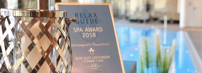 Relax Guide Auszeichnung